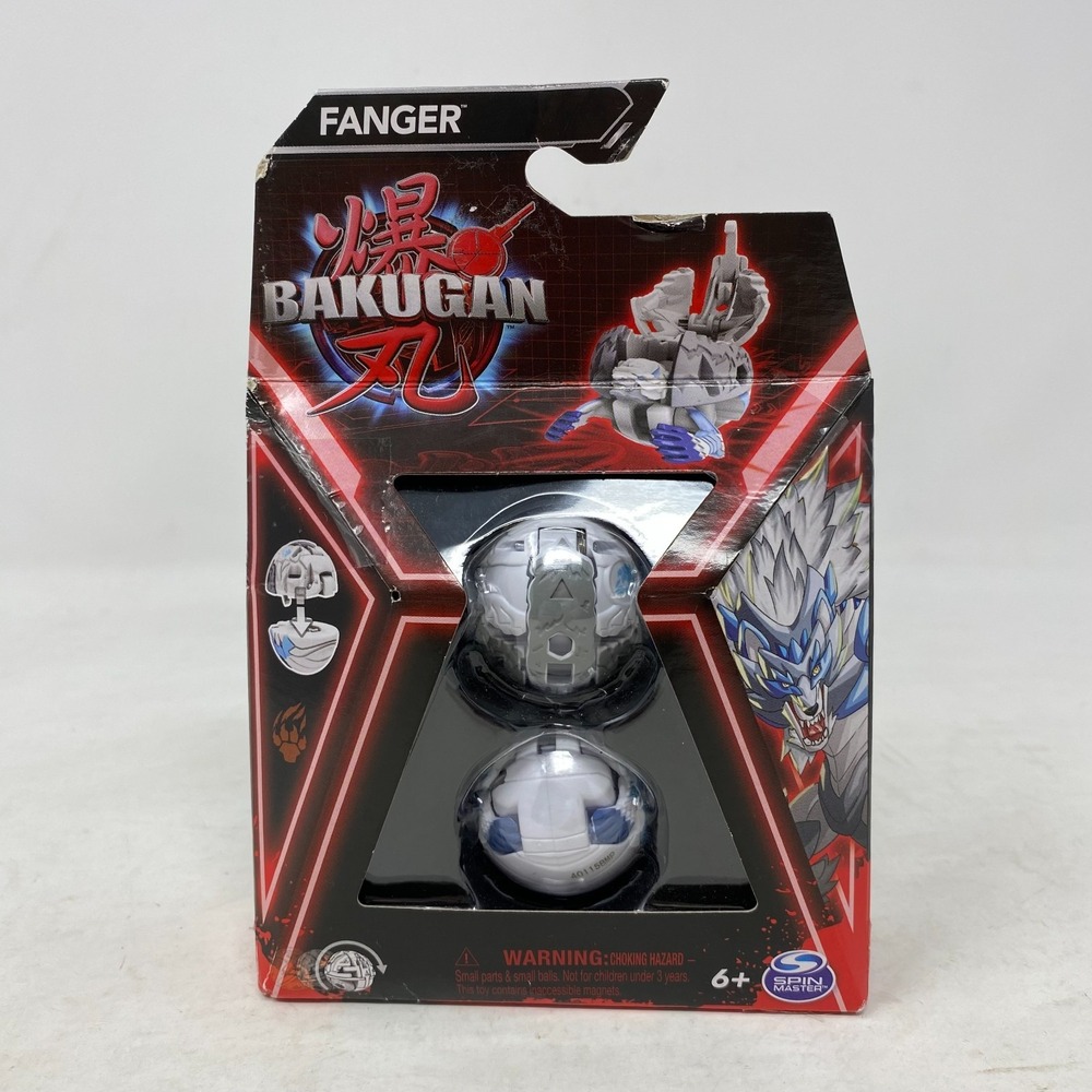 Bakugan‎ Gen 3 Brawl Simulator FANGER White Spin Master